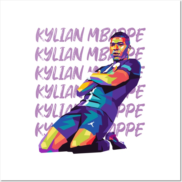 Mbappe Goal Wall Art by Martincreative